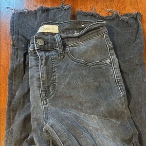 Madewell Women's black High Rise Jeans